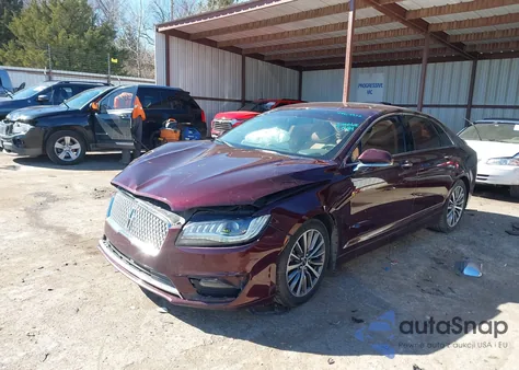 2018 Lincoln Mkz Premiere z USA, uszkodzony, nr VIN 3LN6L5A98JR608731